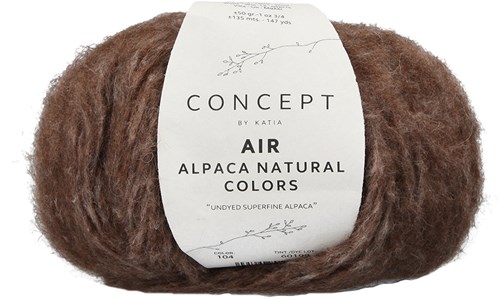 Katia Air Alpaca Natural Colors 104 Bruin