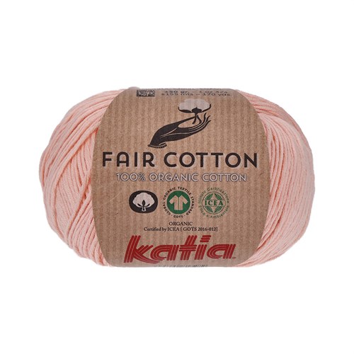 Katia Fair Cotton 055 Licht zalmroze