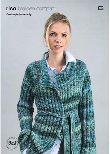 Rico Breiidee Compact No. 848 Creative Ito Iro Chunky Vest