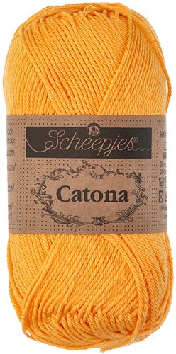 Scheepjes Catona 50g 208 Yellow Gold
