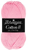 Scheepjes Cotton 8 649 Baby Pink