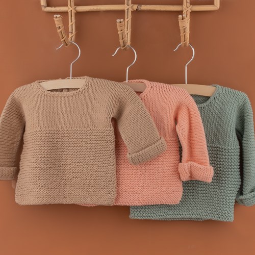 Yarn and Colors Oh Baby! Sweater Breipakket 080 Eucalyptus-2