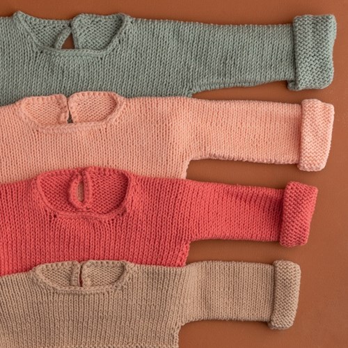 Yarn and Colors Oh Baby! Sweater Breipakket 042 Peach-2