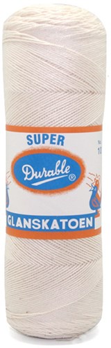 Durable Glanskatoen No. 10 87 Ecru
