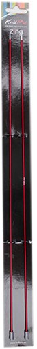Knitpro Zing Breinaalden 40cm 2.5mm | Granaat-3