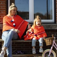 Koningsdag Poncho Haakpakket-3