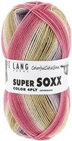 Lang Yarns Super Soxx Color 4-PLY 509 Olijf/Paars/Roze 1143 Burano