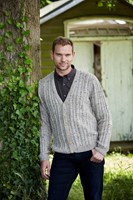 Breipatroon Stylecraft Special Aran With Wool No. 9341 Heren trui en vest-2