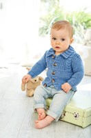 Breipatroon Stylecraft Special for Babies Aran No. 9345 Baby vesten-2