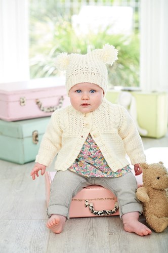 Breipatroon Stylecraft Special for Babies Aran No. 9345 Baby vesten-3