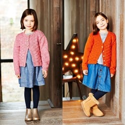 Breipatroon Stylecraft Life DK No. 9552 Meisjes cardigans