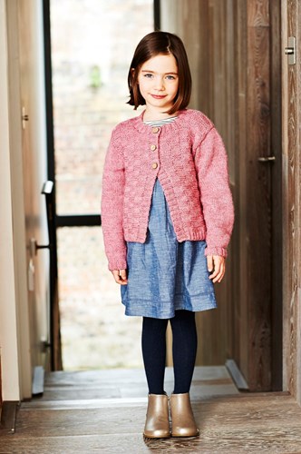 Breipatroon Stylecraft Life DK No. 9552 Meisjes cardigans-2