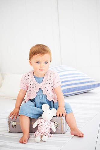 Breipatroon Stylecraft Bambino DK No. 9604 Meisjes bolero's-2