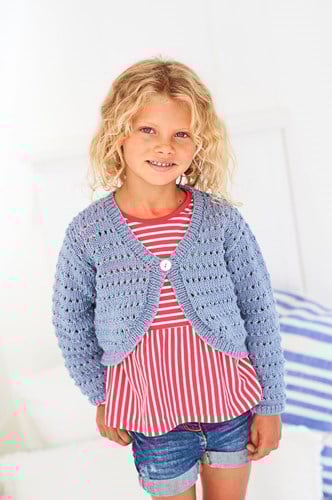 Breipatroon Stylecraft Bambino DK No. 9604 Meisjes bolero's-3