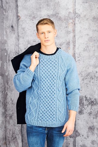 Breipatroon Stylecraft Special Aran With Wool No. 9659 Heren truien-2