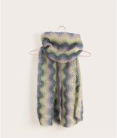 Breipatroon Essentials Super Kid Mohair Loves Silk Print Retro Sjaal-2