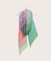 Breipatroon Creative Cotton Dégradé Lucky 8 Sjaal-2