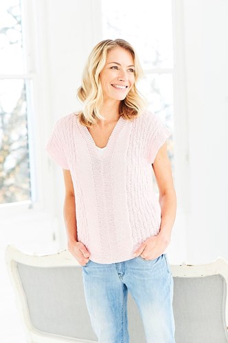 Breipatroon Stylecraft Naturals - Bamboo + Cotton DK No. 9751 Vest & top-3