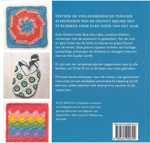 Granny Squares Haken boek - Kylie Moleta-2