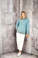 Breipatroon Stylecraft Special XL Tweed Super Chunky No. 9806 Trui en vest-2