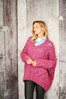 Breipatroon Stylecraft Special XL Tweed Super Chunky No. 9807 Poncho en trui-3