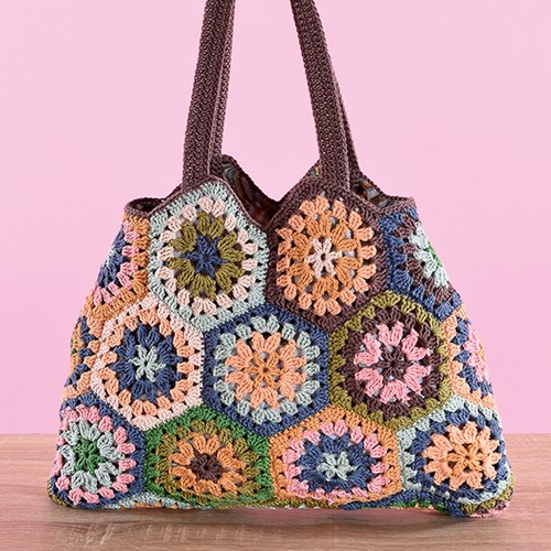 Haakpatroon Catania Granny Square Tas