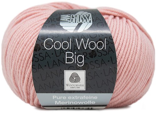 Lana Grossa Cool Wool Big 982 Antique Roze