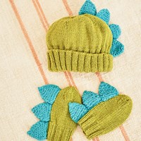 Breipatroon Stylecraft Bellissima DK No. 9853 Danny de Dinosaurus, muts en wanten-3