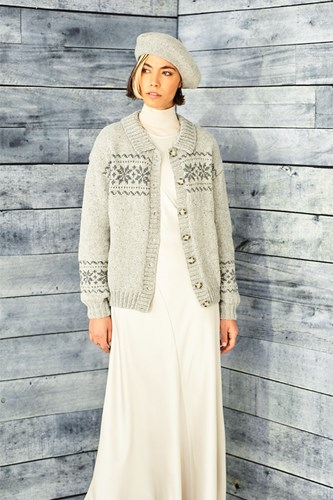 Breipatroon Stylecraft ReCreate DK No. 9858 Vesten en colsjaal-2