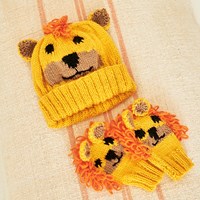 Breipatroon Stylecraft Bellissima DK No. 9868 Rory de Leeuw, muts en wanten-2