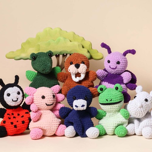 Mini Haakboek Kroeltjes Haken deel 1 - Yarnzoo