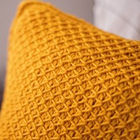 Tunisch Smock Stitch Kussen Haakpakket