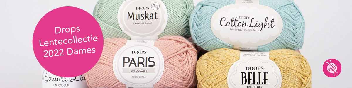 De mooiste patronen van Drops voor de lente