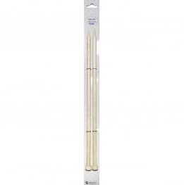 Houten Breinaalden - 8mm (25cm met knop