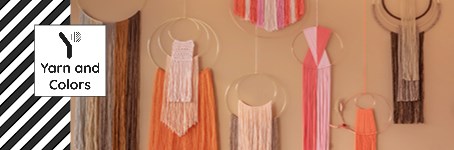 Versier je muur met Lookbook #28 More Wall Hangings van Yarn and Colors