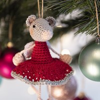 Haakpatroon Mini Muis Kersthanger-2