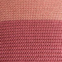 Yarn and Colors Two Tones Comfy Cushion Haakpakket L 047 Old Pink / Antique Pink