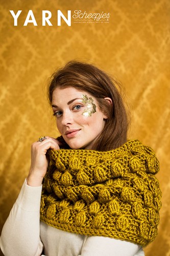 yarnbookazine shawl wolplein