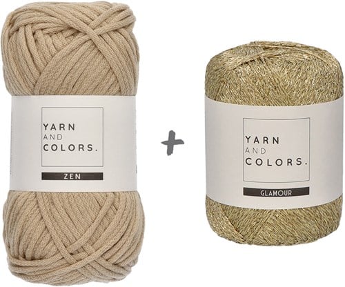 Yarn and Colors Knot a Scarf Breipakket 1 Limestone-2