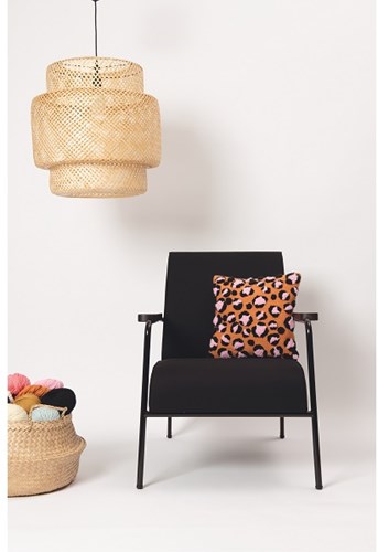 Luipaard Kussen Punchpakket 1 Orange/Black/Candy pink