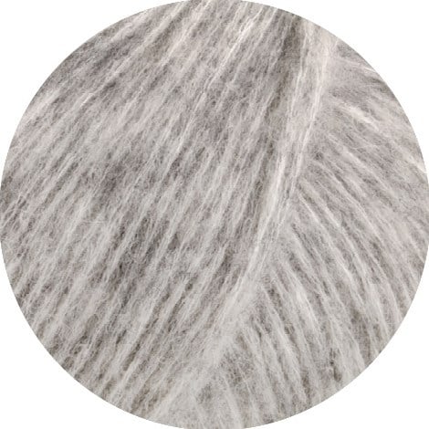 Lana Grossa Airy 012 Wit Grijs-2