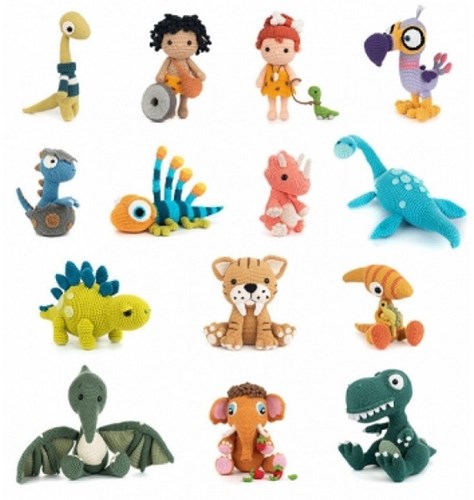 Amigurumi Dino's & Mammoeten-2