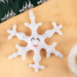 Kerst: Sneeuwvlok Garen en Haakpakket