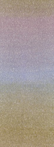 Lana Grossa Amoroso 002 Soft blue / pink / lilac / sand yellow / light olive-3