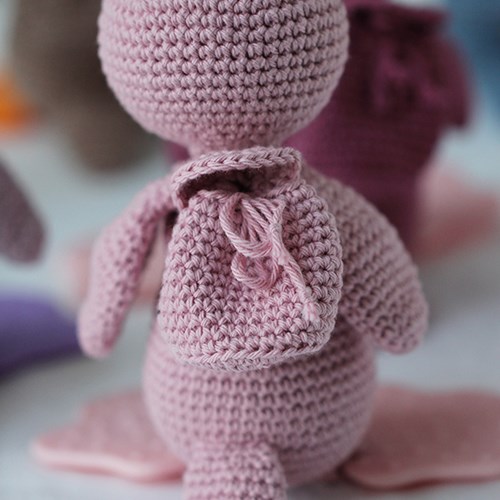 Haakpatroon Eend Knuffel Go Handmade-3