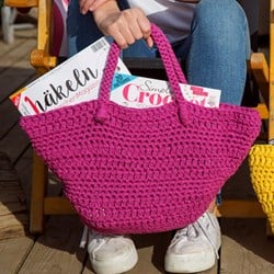 Haakpatroon RibbonXL Avila Beachbag