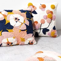 Bloemen Kussen Gekleurd Punchpakket 1