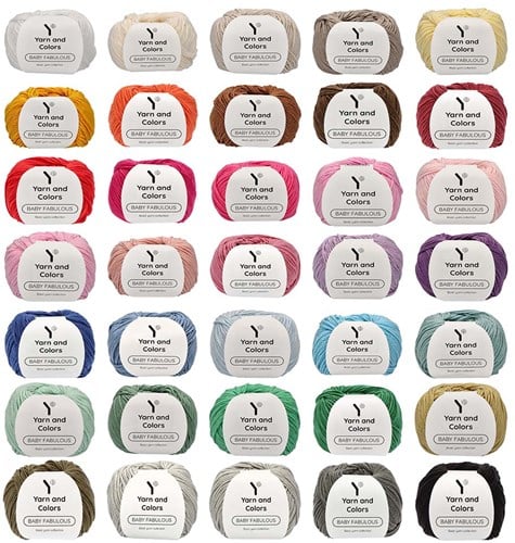 Yarn and Colors Baby Fabulous Alle Kleuren Pakket