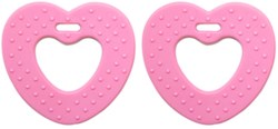 Go Handmade Hartjes Bijtringen 11 Babyroze