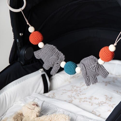 Olifantjes wagenspanner – Go Handmade Sensory Kit Haakpakket